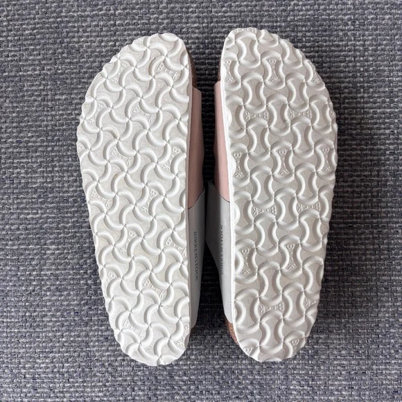 Birkenstock Arizona Split Colorblock Sandals Mineral/Rose Size 39 - Picture 7 of 11